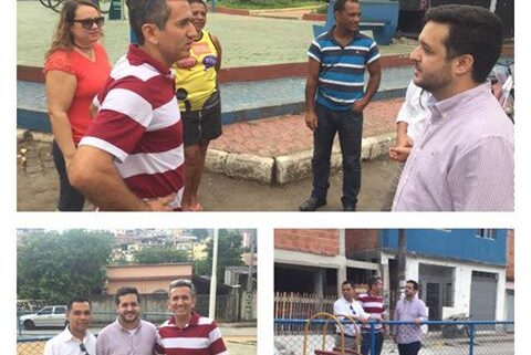 Gandini visita o bairro Santo Antônio