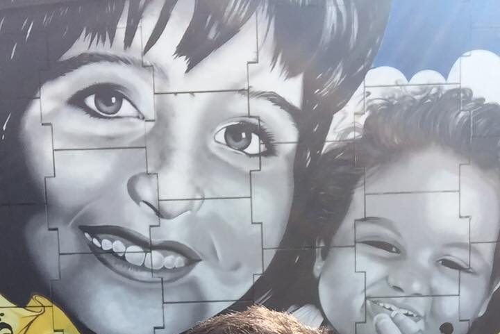 Memorial Araceli: maior mural de grafite do Estado